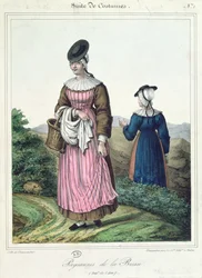 Peasant costumes from the Bresse area
